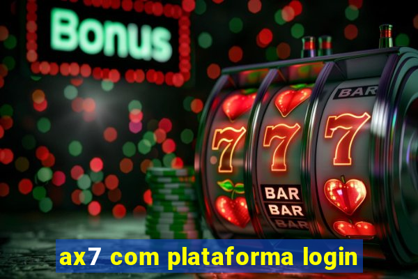 ax7 com plataforma login